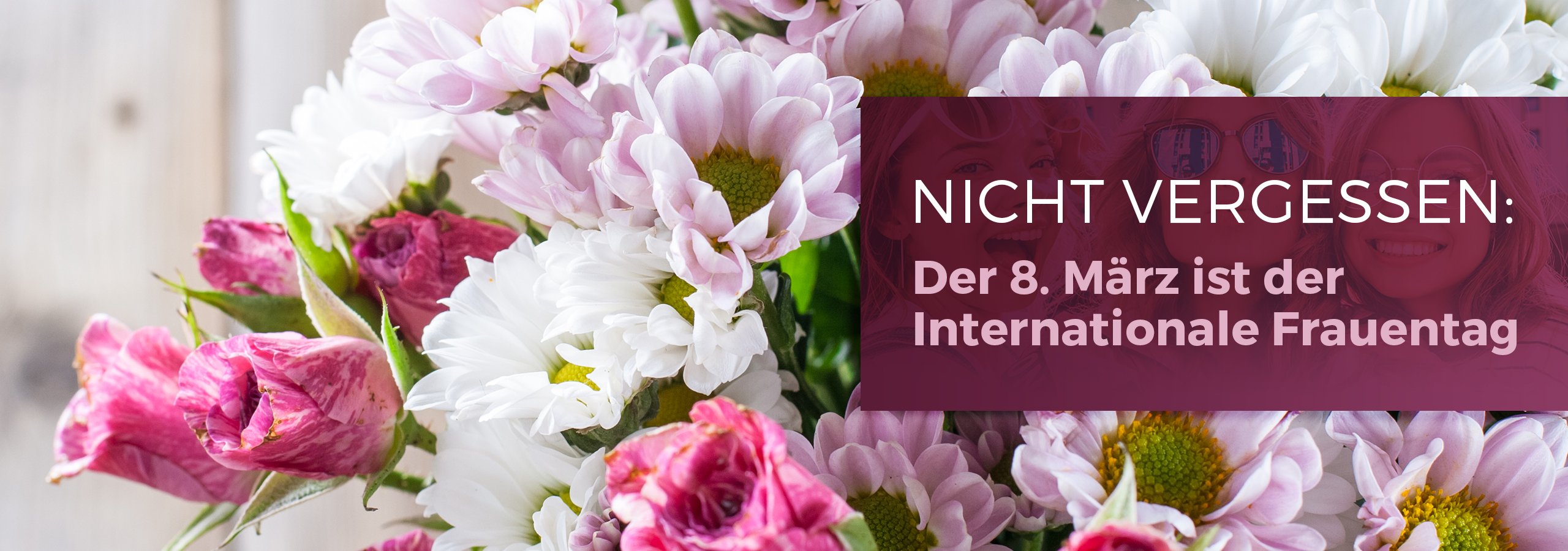 Květiny Claudie | Internationale Frauentag