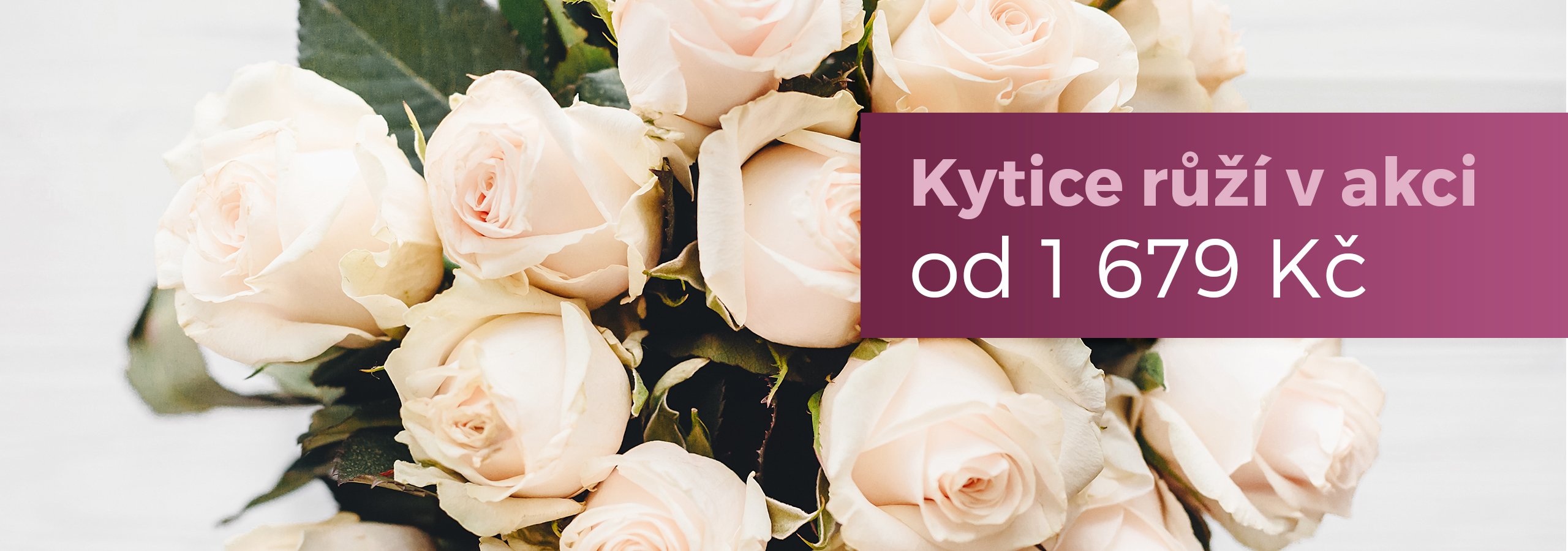 Květiny Claudie | Akční kytice růží