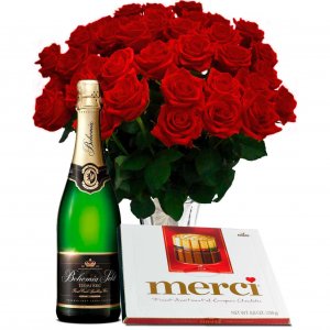 Red Roses gift set