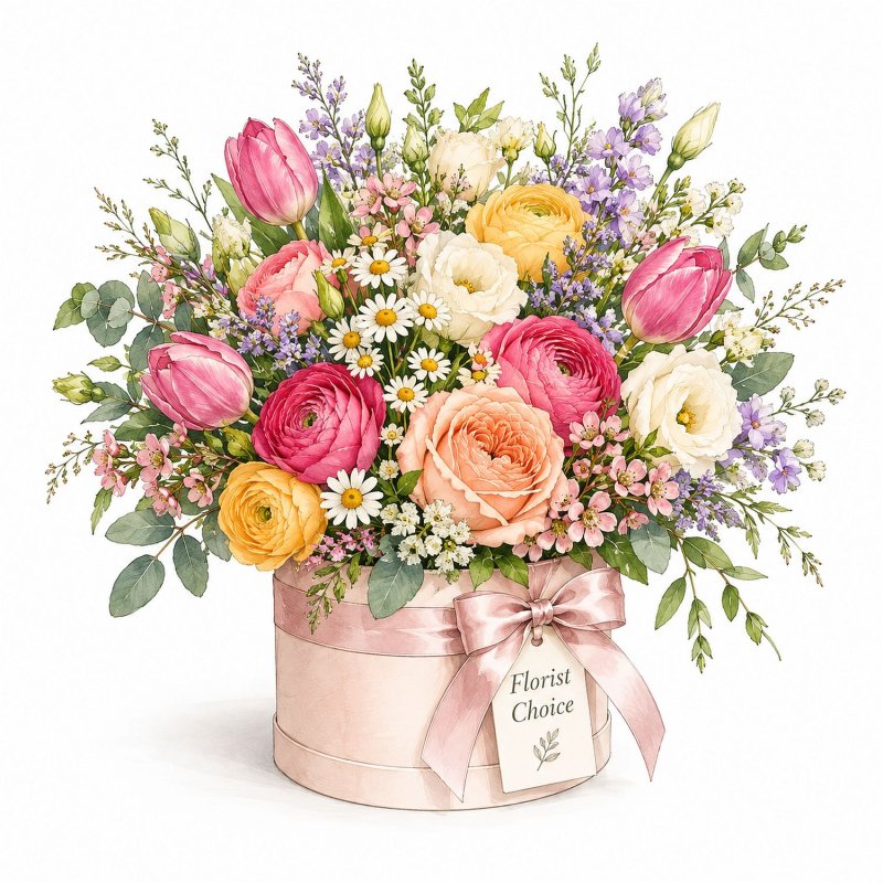 Florist Choice Flower Box – Duży