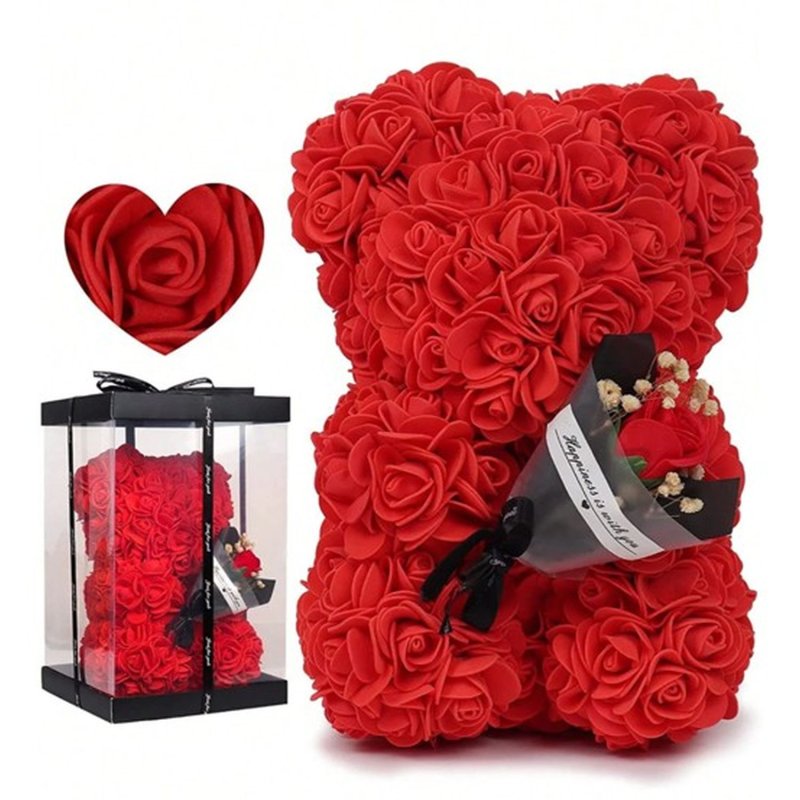 Rosenbär (Röschen) 25cm